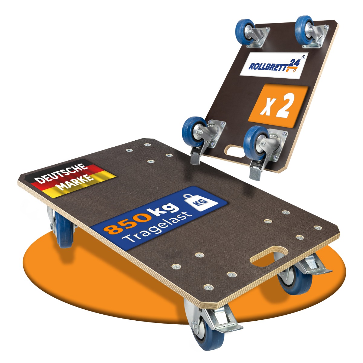 Rollbrett Expert 2er Set